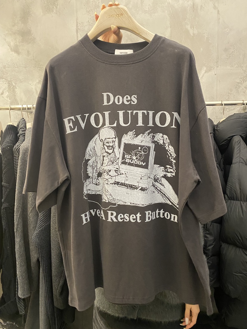 THE VETIVER-A東大門㊣直郵女裝新品推薦職業熱賣人氣T恤VETIVERT恤圖色3