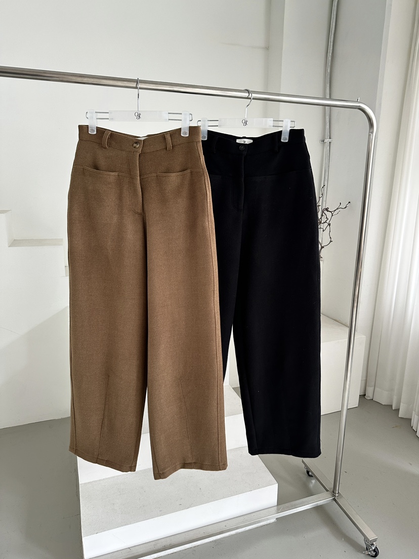 OATMEAL韓國代購㊣女士新款時尚25秋冬熱賣人氣推薦職業休閑褲OATMEAL休閑褲