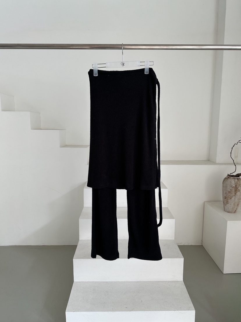 OATMEAL東大門㊣代購女士新款推薦25秋冬熱賣職業人氣休閑裙褲OATMEAL裙褲圖色3