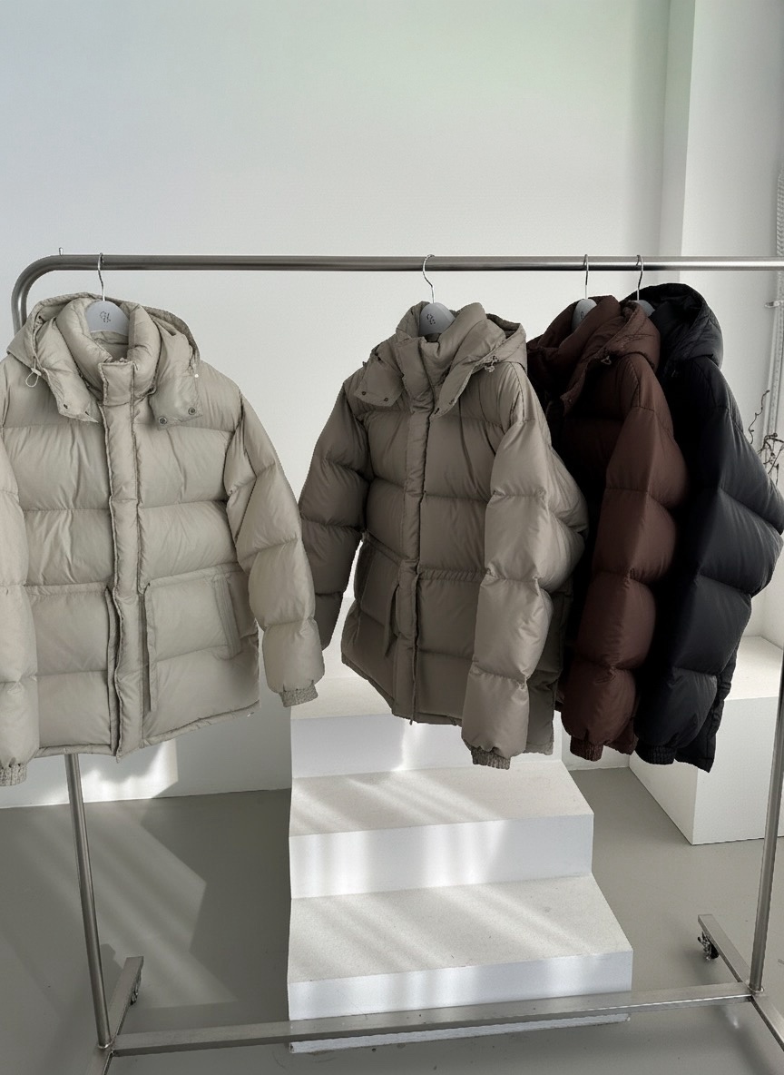 OATMEAL東大門㊣代購女士新款休閑熱賣25秋冬短款羽絨服填充絨OATMEAL短款羽絨服