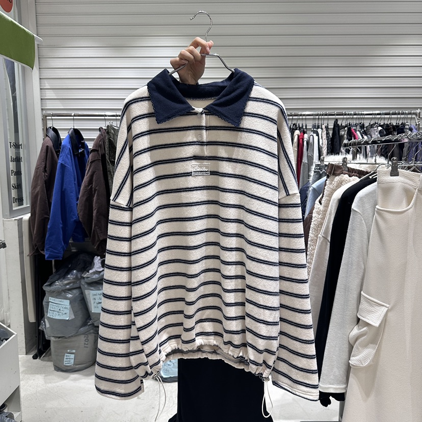 BRICKLANE韓國直郵㊣女裝新款職業推薦人氣時尚25秋冬衛衣加絨BRICKLANE衛衣圖色1