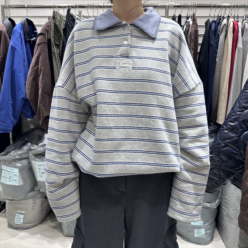 BRICKLANE韓國直郵㊣女裝新款職業推薦人氣時尚25秋冬衛衣加絨BRICKLANE衛衣圖色2