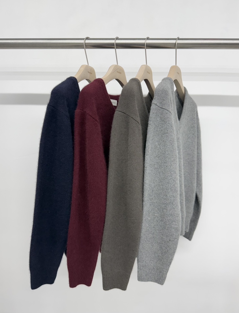 TOOGOOD韓國直郵㊣女裝新品熱賣休閑時尚人氣針織衫V領浣熊TOOGOOD針織衫