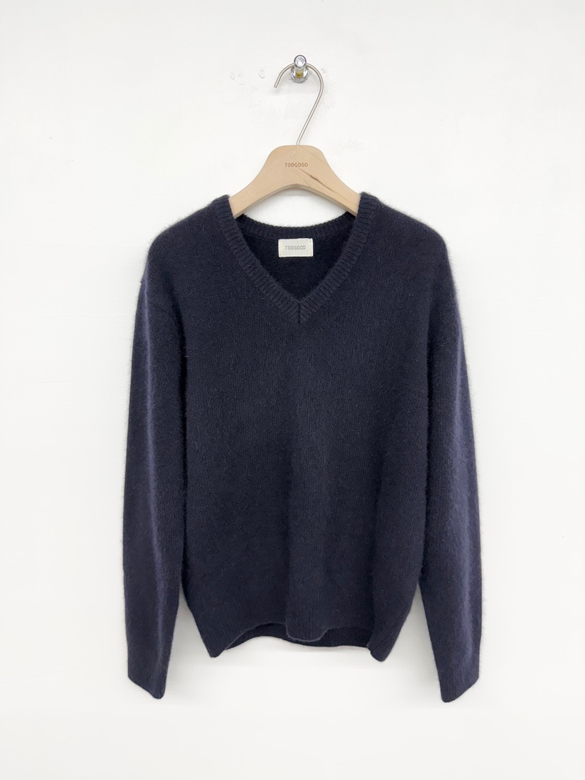 TOOGOOD韓國直郵㊣女裝新品熱賣休閑時尚人氣針織衫V領浣熊TOOGOOD針織衫圖色3