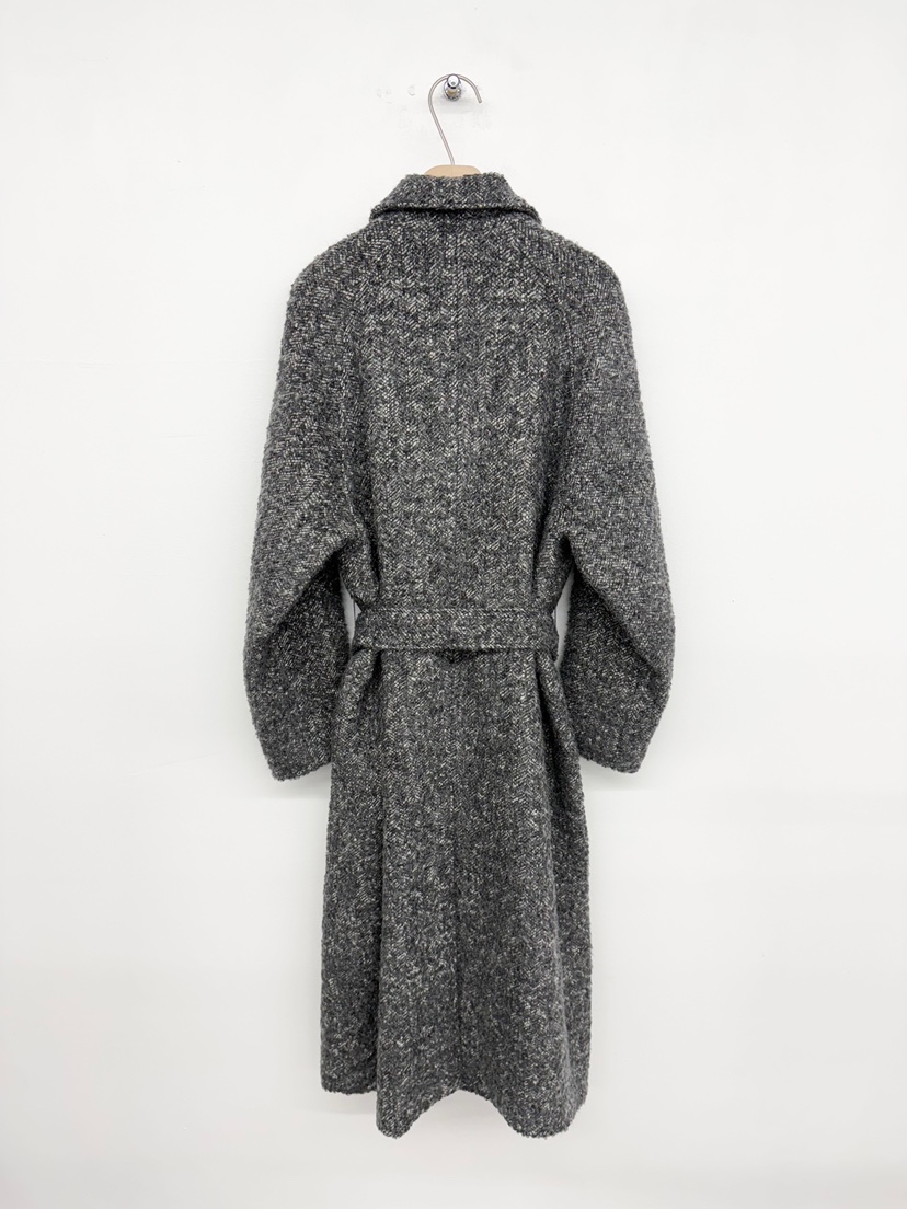 TOOGOOD東大門㊣實拍女裝新款職業25秋冬推薦中長款大衣含腰帶TOOGOOD中長款大衣