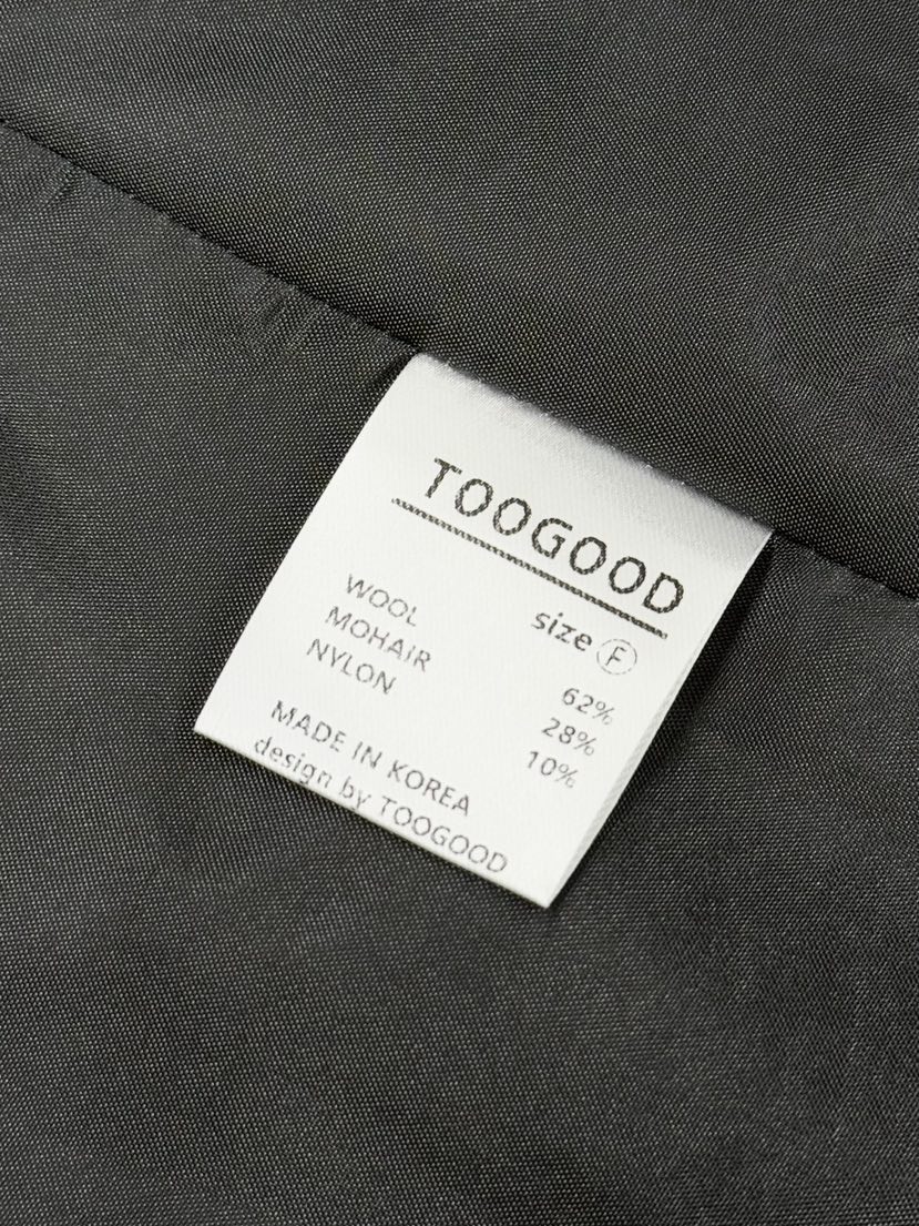 TOOGOOD東大門㊣實拍女裝新款職業25秋冬推薦中長款大衣含腰帶TOOGOOD中長款大衣