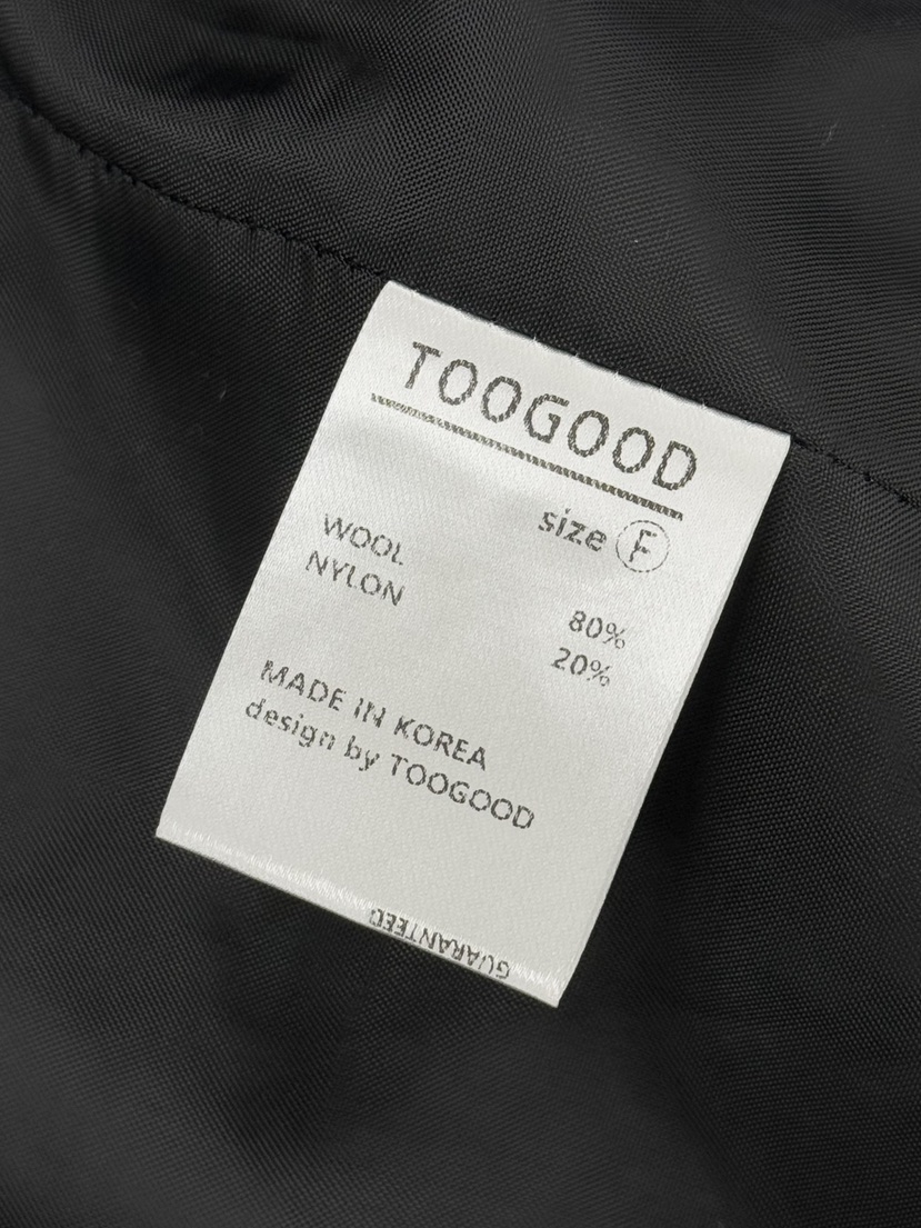 TOOGOOD東大門㊣直郵女裝新品職業25秋冬推薦熱賣夾克人字紋TOOGOOD夾克