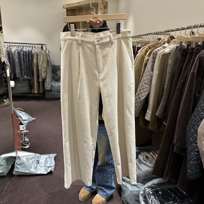 PITA東大門㊣直郵女士新品休閑熱賣時尚人氣職業25秋冬休閑褲THE VERLIN/piTa休閑褲圖色1