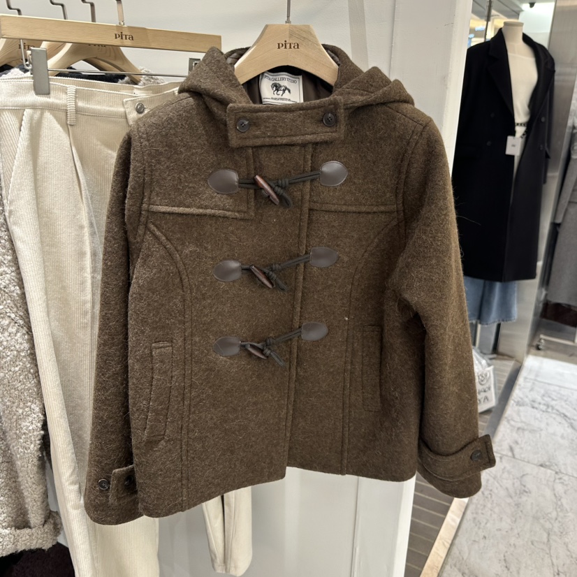 PITA東大門㊣實拍女裝新款推薦人氣職業時尚熱賣休閑夾克羊毛THE VERLIN/piTa夾克圖色1