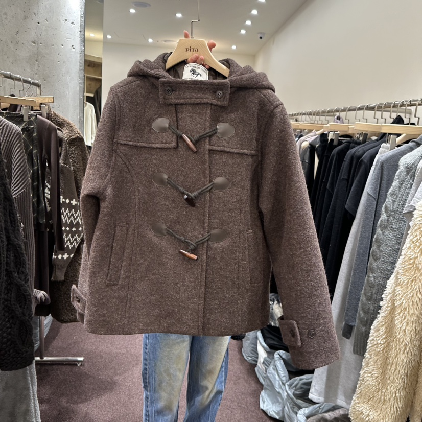 PITA東大門㊣實拍女裝新款推薦人氣職業時尚熱賣休閑夾克羊毛THE VERLIN/piTa夾克圖色2