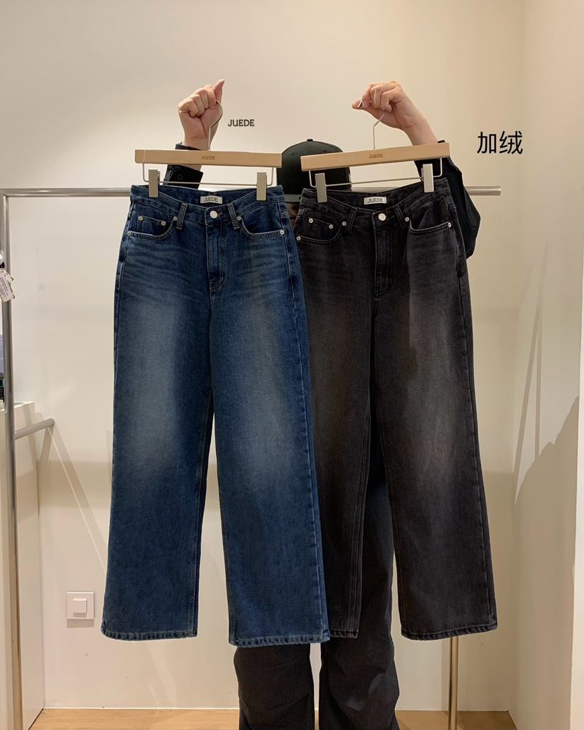 JUEDE東大門㊣實拍女士新品時尚人氣牛仔褲JUEDE牛仔褲