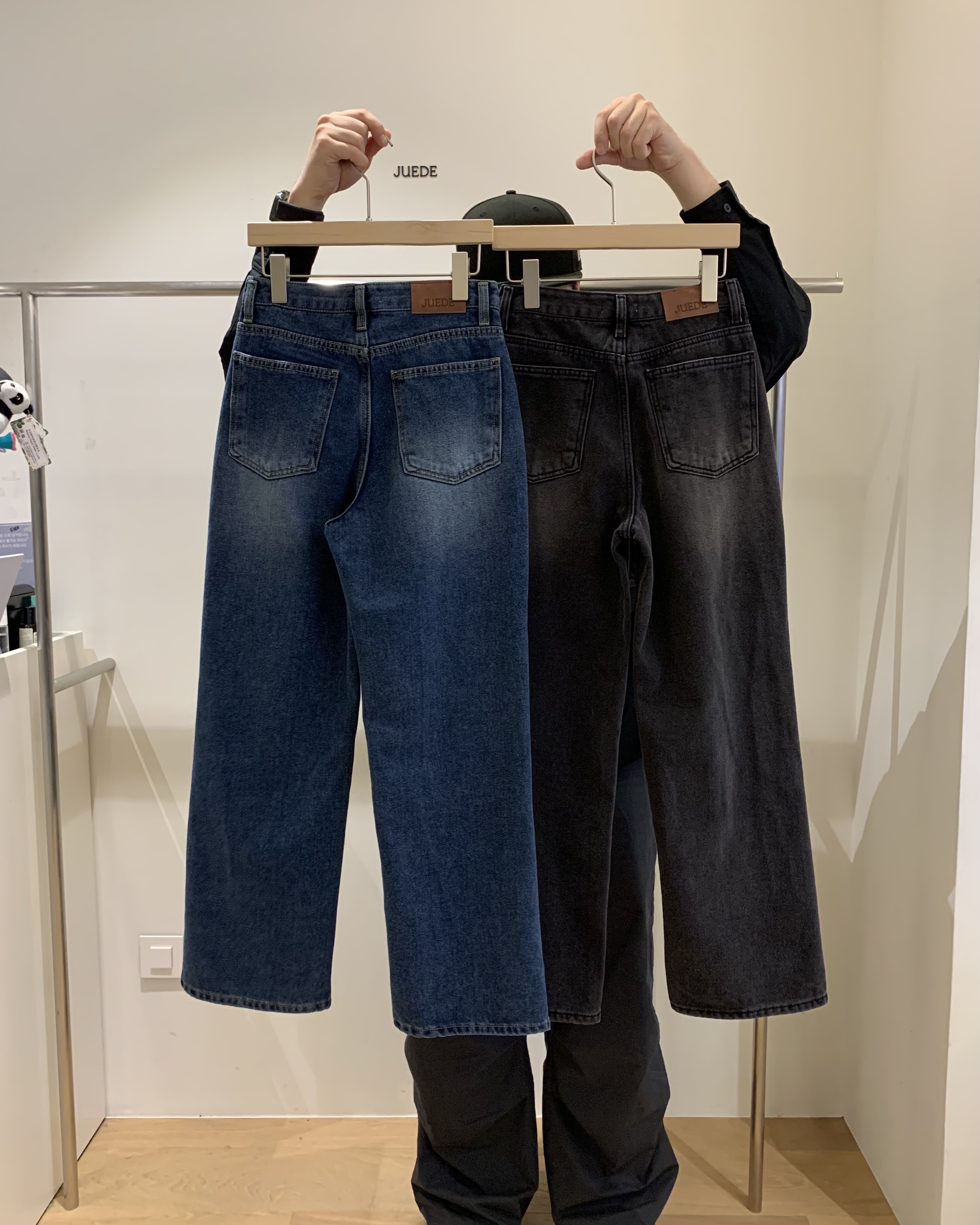 JUEDE東大門㊣實拍女士新品時尚人氣牛仔褲JUEDE牛仔褲