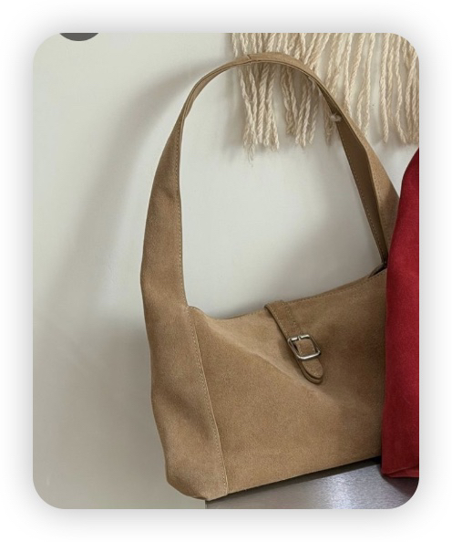 HOSA韓國直郵㊣女士新品25秋冬人氣熱賣推薦時尚單肩斜跨包HOSA單肩/斜跨包圖色1