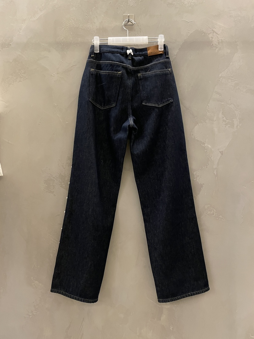 MULCUP東大門㊣實拍女士新品25秋冬休閑人氣職業牛仔褲加絨MULCUP牛仔褲