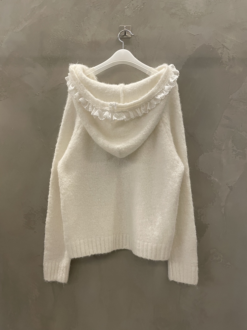 MULCUP東大門㊣代購女裝新品人氣推薦熱賣休閑25秋冬針織衫兜帽MULCUP針織衫