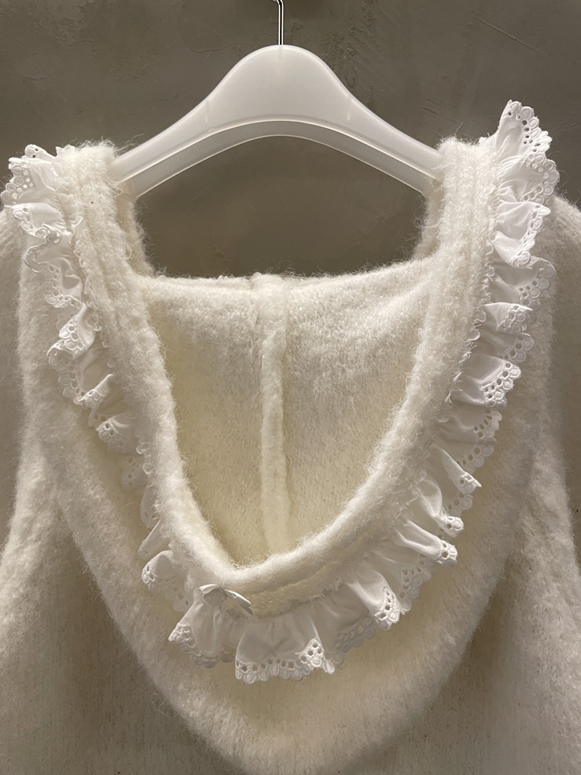 MULCUP東大門㊣代購女裝新品人氣推薦熱賣休閑25秋冬針織衫兜帽MULCUP針織衫