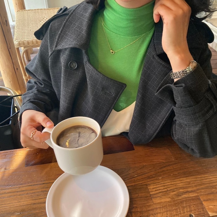 OLIVE TrEE東大門㊣代購女裝新品熱賣長袖T恤不含項鏈天絲羊毛OLIVE TrEE長袖T恤