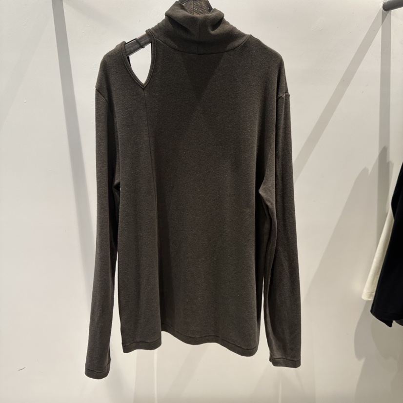 JANE BIRKIN韓國直郵㊣女士新款25秋冬人氣長袖T恤高領鏤空JANE BIRKIN設計師品牌長袖T恤