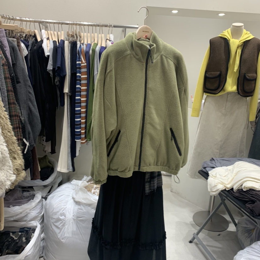 FRE東大門㊣代購女士新品熱賣人氣推薦時尚25秋冬職業夾克抓絨FRE夾克圖色1