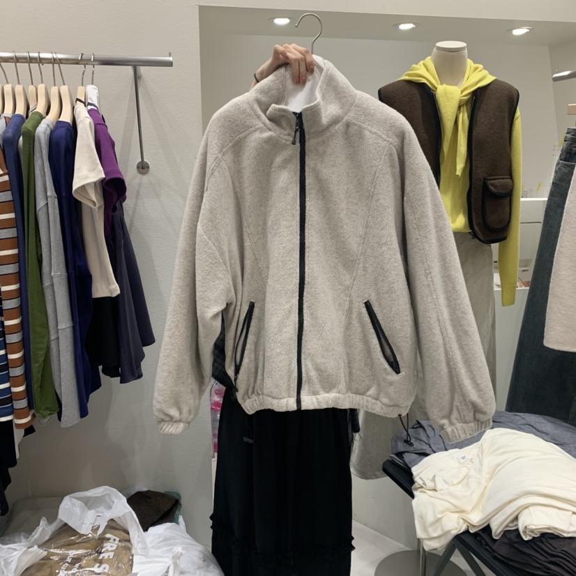 FRE東大門㊣代購女士新品熱賣人氣推薦時尚25秋冬職業夾克抓絨FRE夾克圖色3