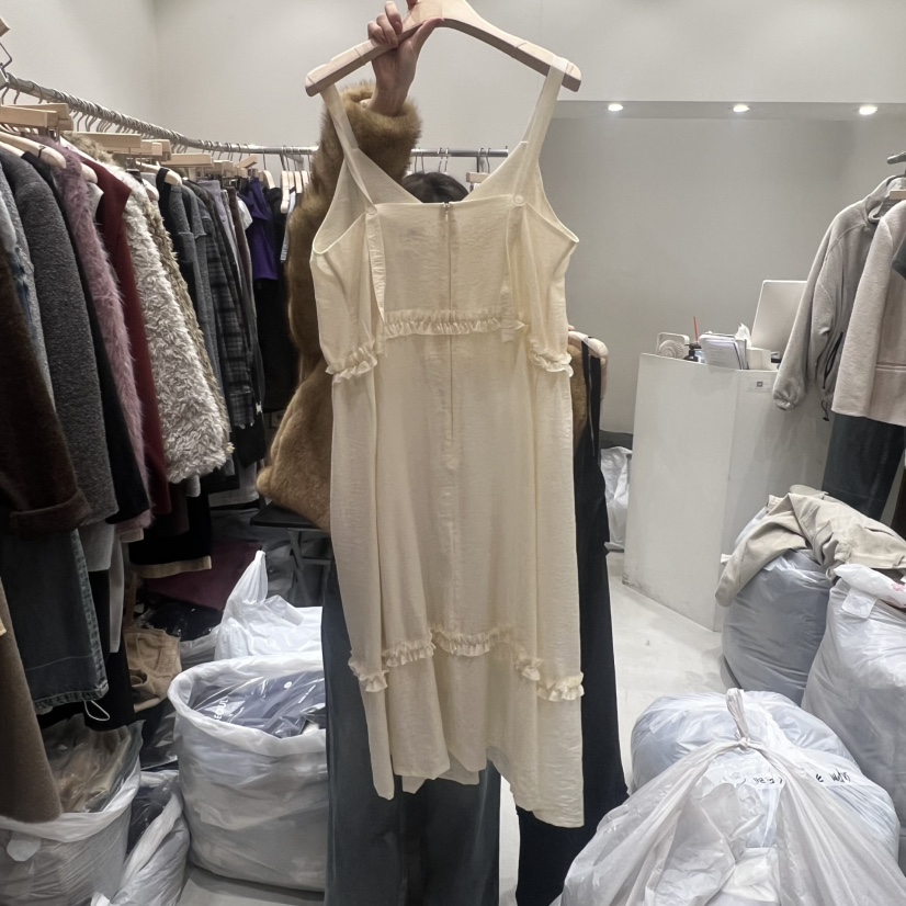 FRE韓國直郵㊣女裝新品休閑時尚職業推薦人氣熱賣25秋冬連衣裙FRE連衣裙