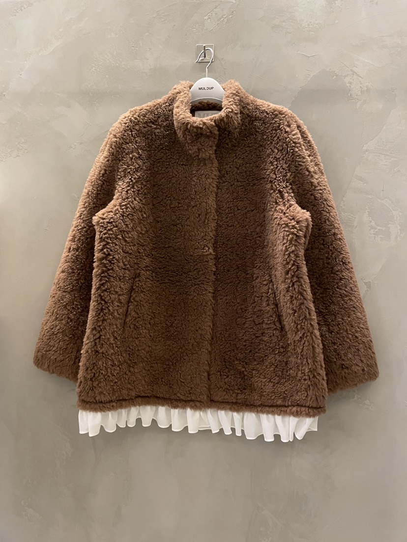 MULCUP東大門㊣實拍女士新款時尚職業熱賣推薦休閑夾克泰迪熊MULCUP夾克圖色1