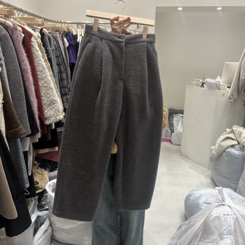 FRE韓國代購㊣女裝新款人氣職業熱賣推薦時尚25秋冬休閑休閑褲FRE休閑褲圖色2