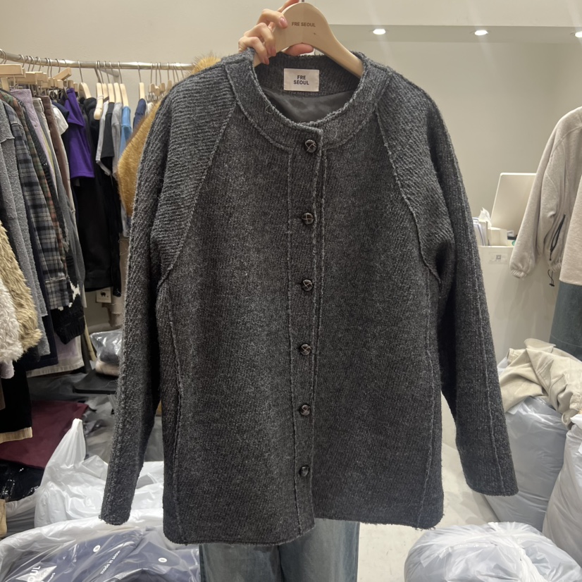 FRE東大門㊣代購女裝新款人氣職業休閑熱賣25秋冬推薦時尚夾克FRE夾克圖色1