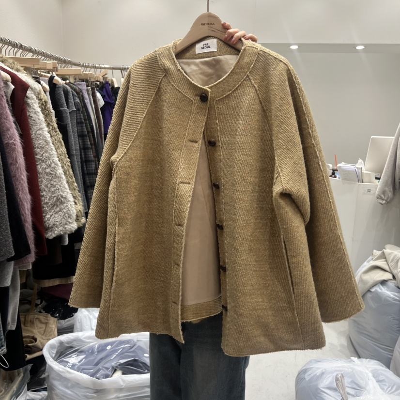 FRE東大門㊣代購女裝新款人氣職業休閑熱賣25秋冬推薦時尚夾克FRE夾克圖色3