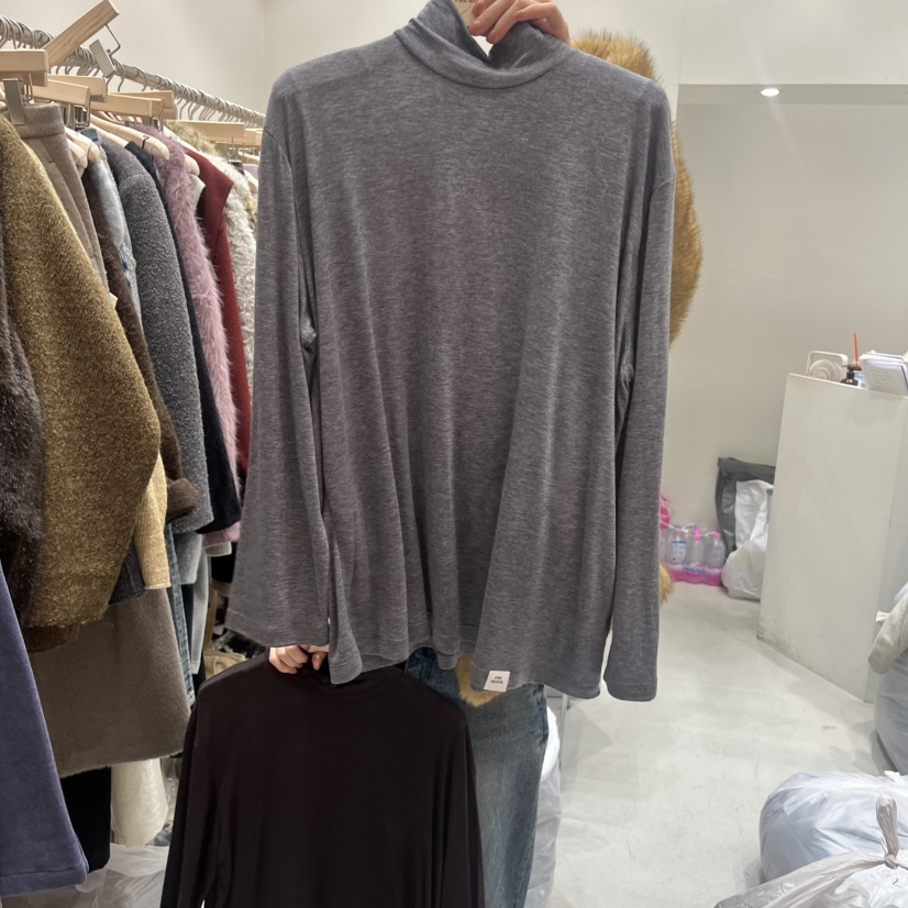 FRE韓國代購㊣女裝新品休閑人氣時尚25秋冬職業熱賣長袖T恤FRE長袖T恤圖色1