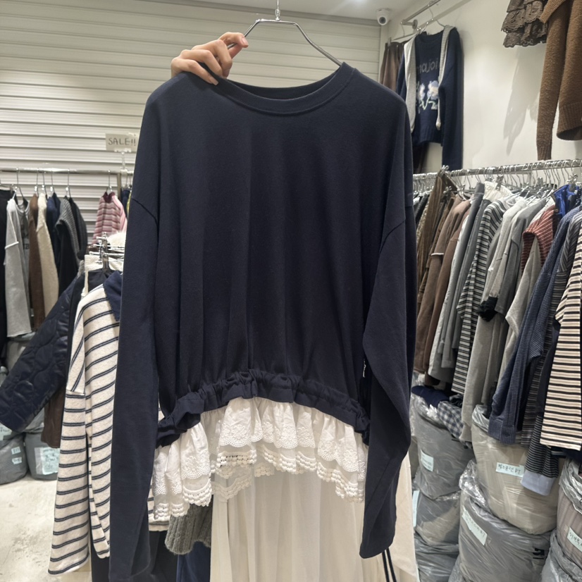 BRICKLANE韓國代購㊣女士新款熱賣推薦人氣25秋冬時尚長袖T恤BRICKLANE長袖T恤圖色2