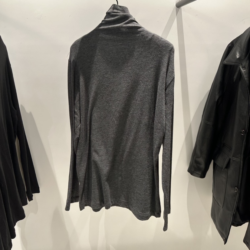 JANE BIRKIN東大門㊣直郵女士新款休閑時尚長袖T恤安哥拉高領JANE BIRKIN設計師品牌長袖T恤