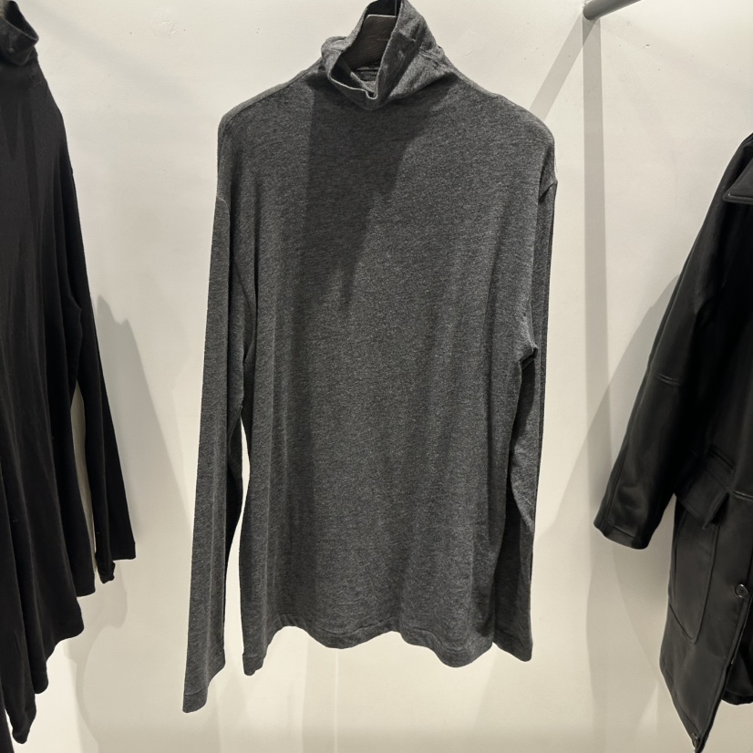 JANE BIRKIN東大門㊣直郵女士新款休閑時尚長袖T恤安哥拉高領JANE BIRKIN設計師品牌長袖T恤圖色1