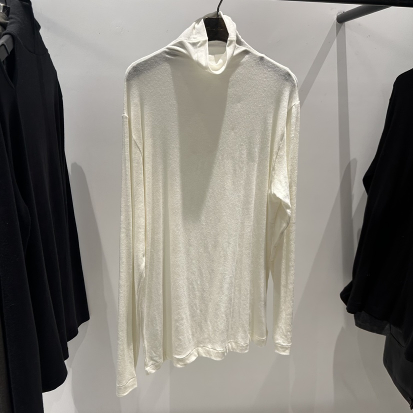 JANE BIRKIN東大門㊣直郵女士新款休閑時尚長袖T恤安哥拉高領JANE BIRKIN設計師品牌長袖T恤圖色3