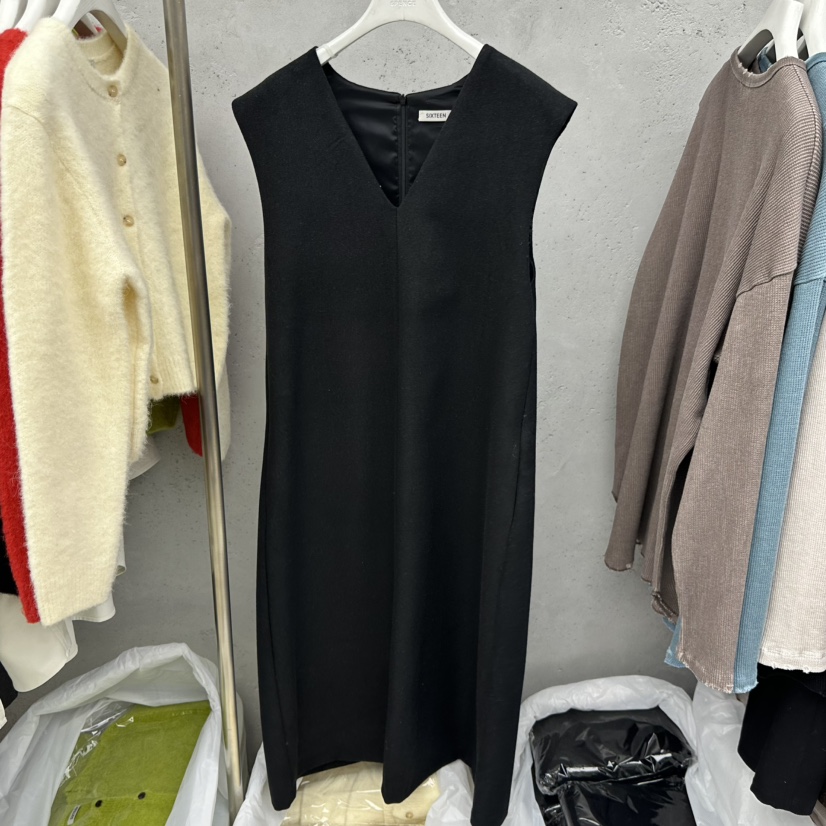 SIXTEEN韓國直郵㊣女裝新款25秋冬熱賣職業人氣休閑推薦連衣裙SIXTEEN連衣裙圖色3