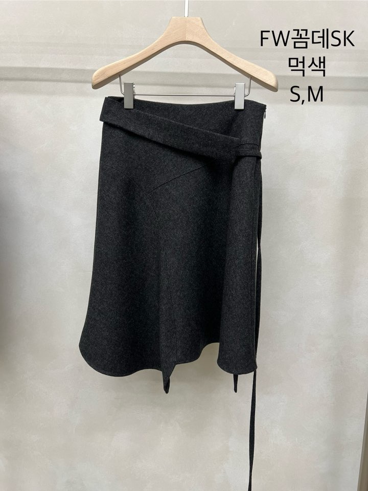 LAKE-A東大門㊣直郵女裝新品熱賣時尚25秋冬休閑半身裙中短裙Lake side半身裙/中短裙圖色1