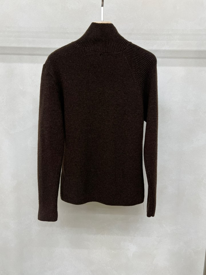 LAKE-A東大門㊣實拍女士新品職業休閑推薦人氣時尚針織衫拉鏈Lake side針織衫