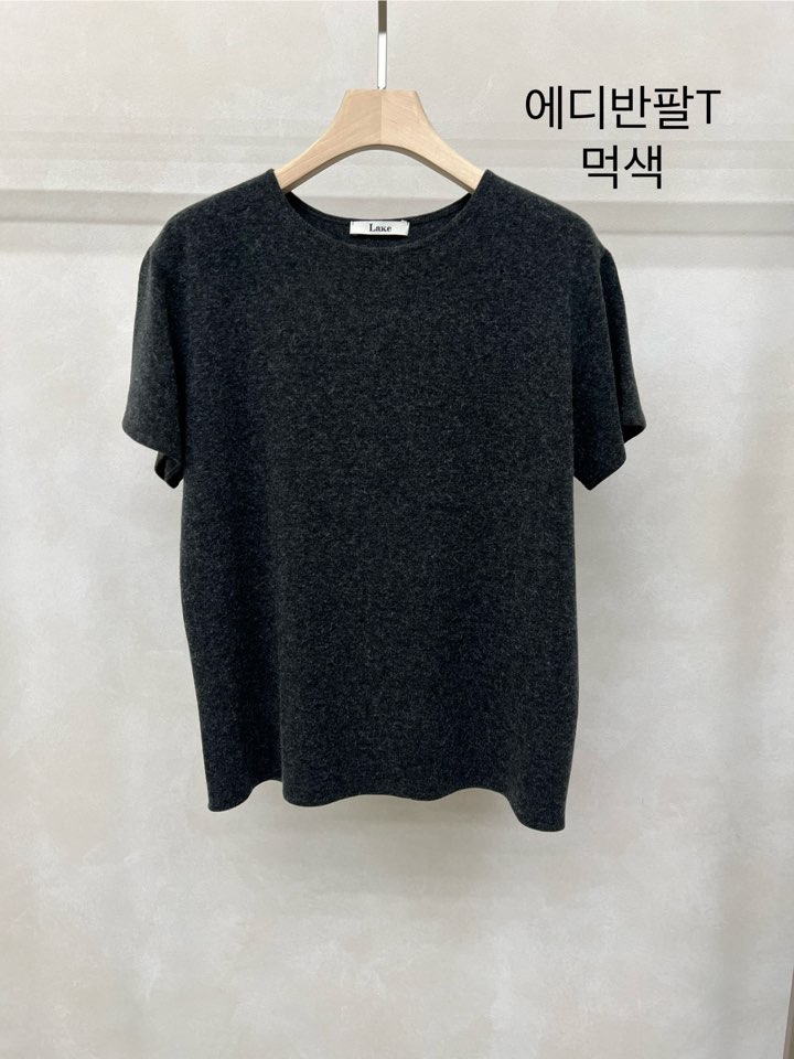 LAKE-A韓國代購㊣女裝新款人氣熱賣職業25秋冬休閑推薦T恤Lake sideT恤圖色5