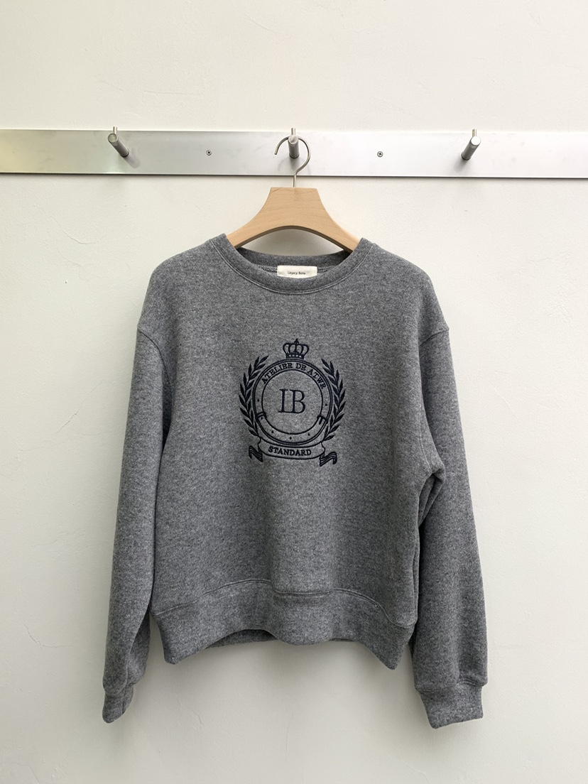 LEGACY BONE韓國代購㊣女士新品人氣休閑熱賣推薦衛衣加絨LEGACY BONE衛衣圖色1