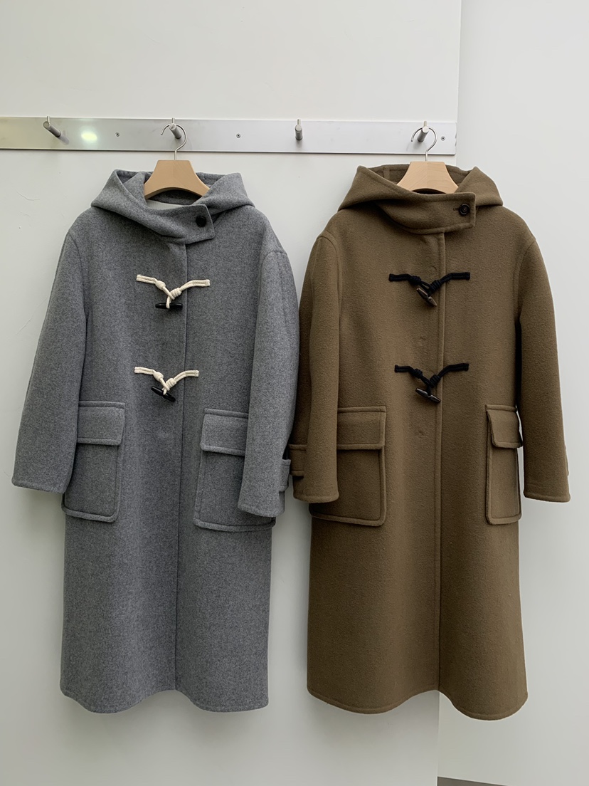 LEGACY BONE韓國直郵㊣女士新款休閑25秋冬推薦中長款大衣LEGACY BONE中長款大衣