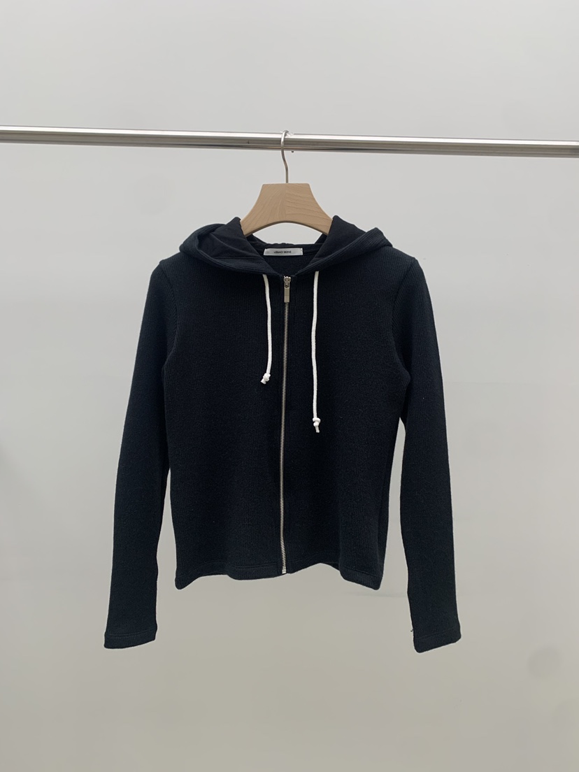 LEGACY BONE東大門㊣直郵女士新品25秋冬衛衣連帽拉鏈衫羊毛LEGACY BONE衛衣圖色4