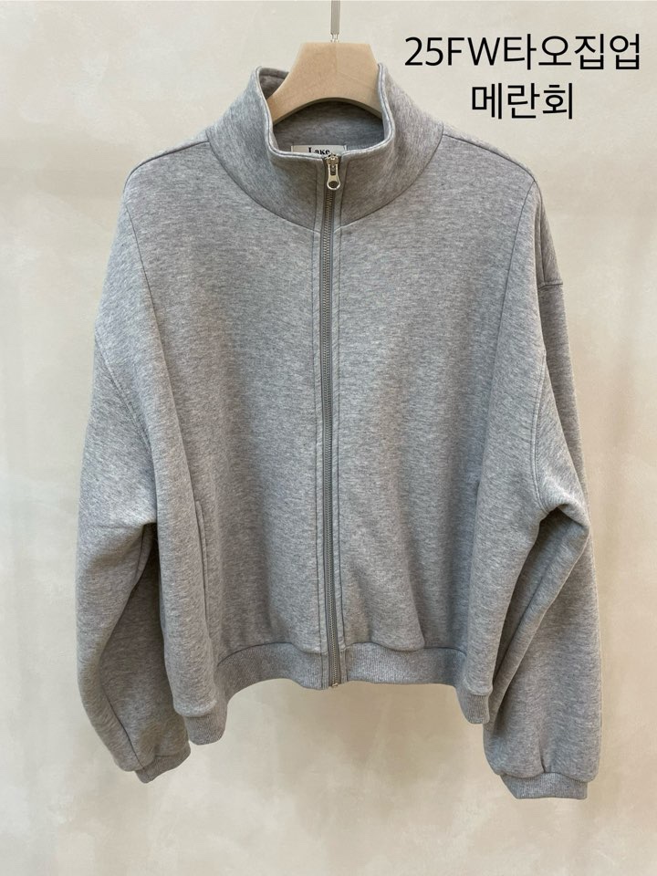 LAKE-A東大門㊣代購女裝新款人氣推薦休閑熱賣時尚夾克拉鏈Lake side夾克圖色1