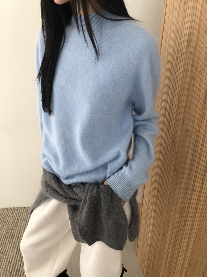 B_GARDER東大門㊣直郵女士新品人氣推薦熱賣25秋冬休閑針織衫B.GARDER針織衫