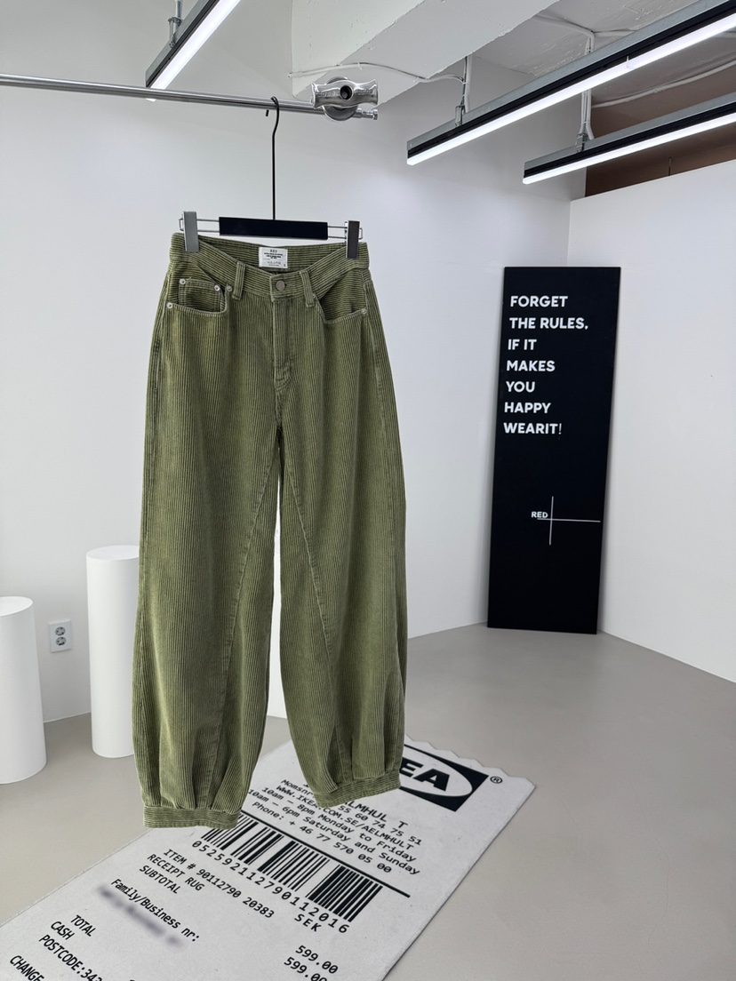 RED-A韓國直郵㊣女裝新款職業人氣熱賣休閑25秋冬推薦休閑褲RED-A休閑褲圖色2