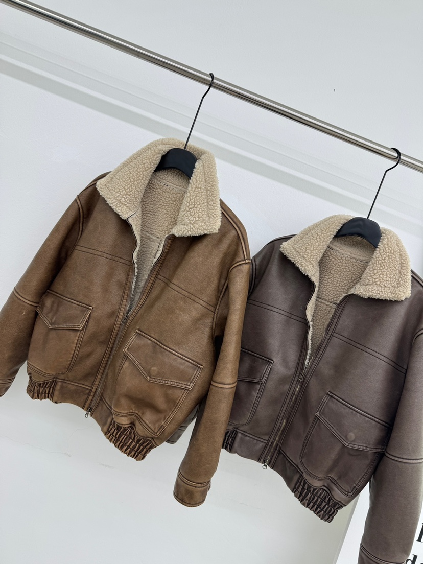 RED-A東大門㊣直郵女裝新品人氣職業推薦25秋冬熱賣夾克復古RED-A夾克