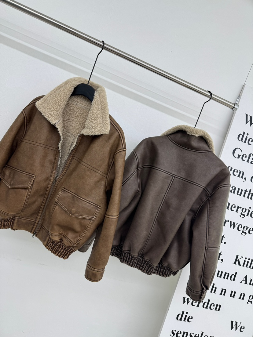 RED-A東大門㊣直郵女裝新品人氣職業推薦25秋冬熱賣夾克復古RED-A夾克