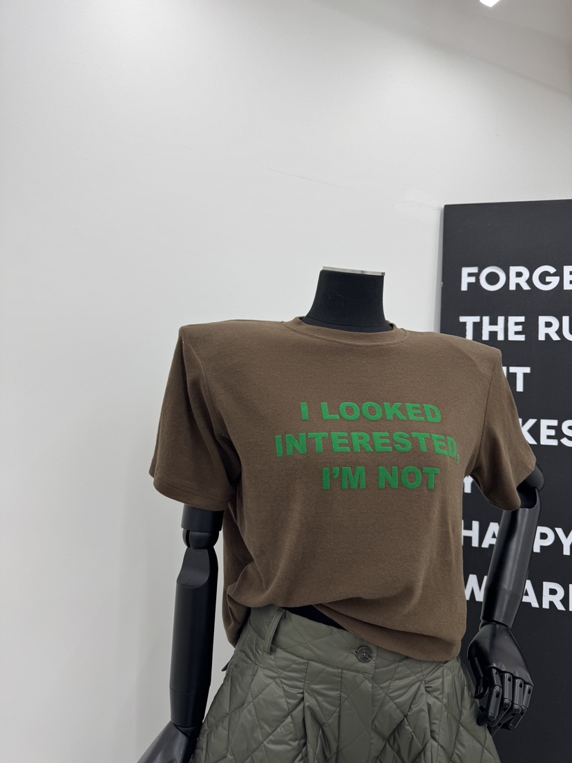 RED-A東大門㊣實拍女裝新品熱賣25秋冬時尚休閑推薦職業T恤RED-AT恤