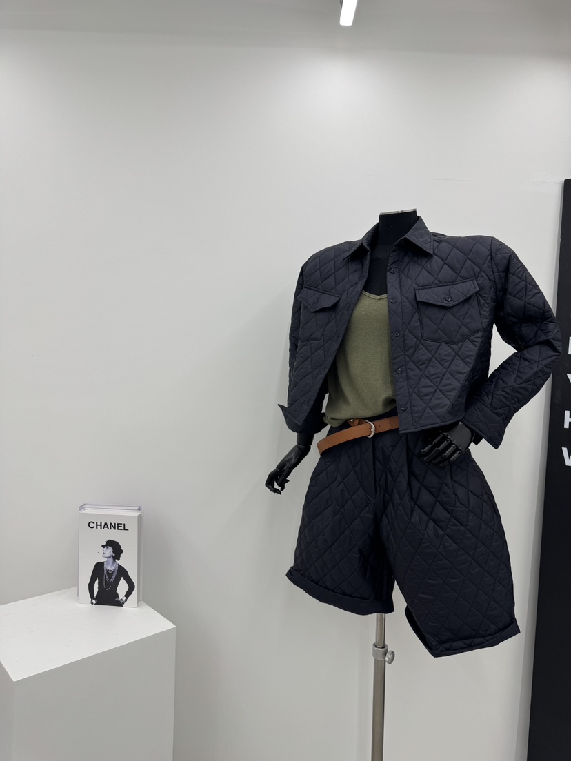 RED-A韓國代購㊣女裝新品休閑人氣時尚推薦25秋冬夾克絎縫RED-A夾克圖色2