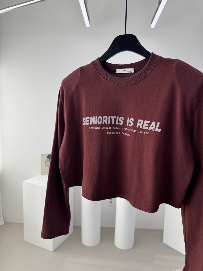 RED-A韓國代購㊣女裝新款休閑職業時尚25秋冬熱賣人氣長袖T恤RED-A長袖T恤圖色3