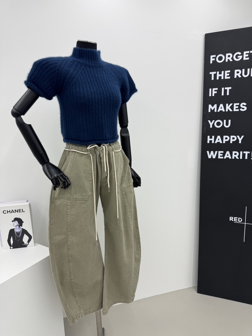 RED-A東大門㊣代購女裝新款推薦熱賣職業人氣時尚毛衣浣熊RED-A毛衣